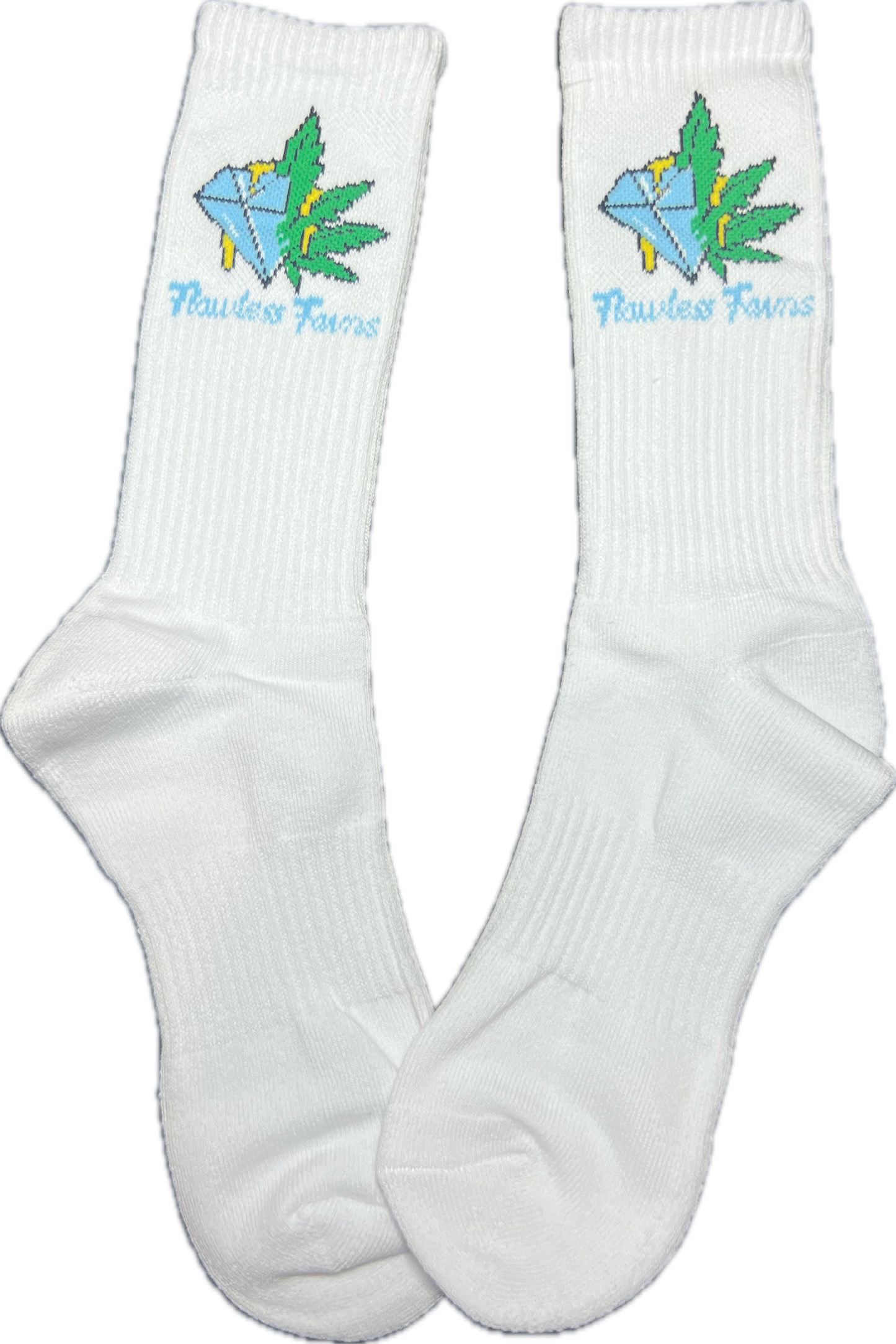 Flawless Farms Embroidered Socks